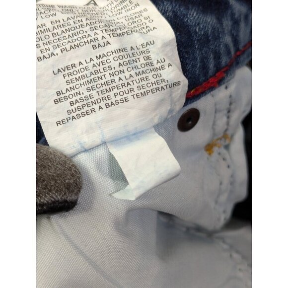 Wrangler Cowboy Cut High Rise 18MWZ Jeans Womens 5/6 x 32 Slim Fit Tapered Leg - Picture 9 of 15